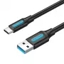 USB 3.0 A į USB-C laidas Vention COZBH 2m juodas PVC