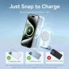Power Bank Wrl 5000 mAh 20 W Magnetinis Juodas FHSB0 Vention