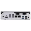 Shuttle Barebone slim DH610V2 Intel/DDR5/juodas - Kompiuterio korpusas be komponentų - Intel Socket 1700 (Core i)