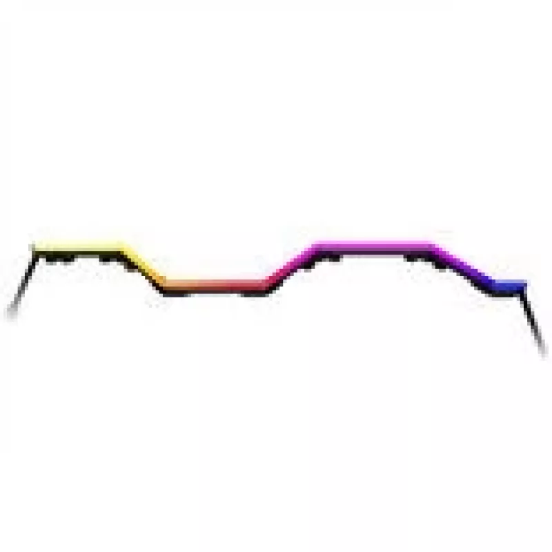 LED juostelė HYTE Noodle LN70 ARGB 70 cm, juoda
