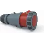 Bals mova 63A 5p 400V 6h IP67 3124-1 su sraigtiniu gnybtu, gumuotu bajonetiniu žiedu