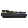 Belaidė žaidimų klaviatūra Cherry XTRFY K33 Compact 75% QWERTZ vokiška USB + RF + Bluetooth RGB juoda
