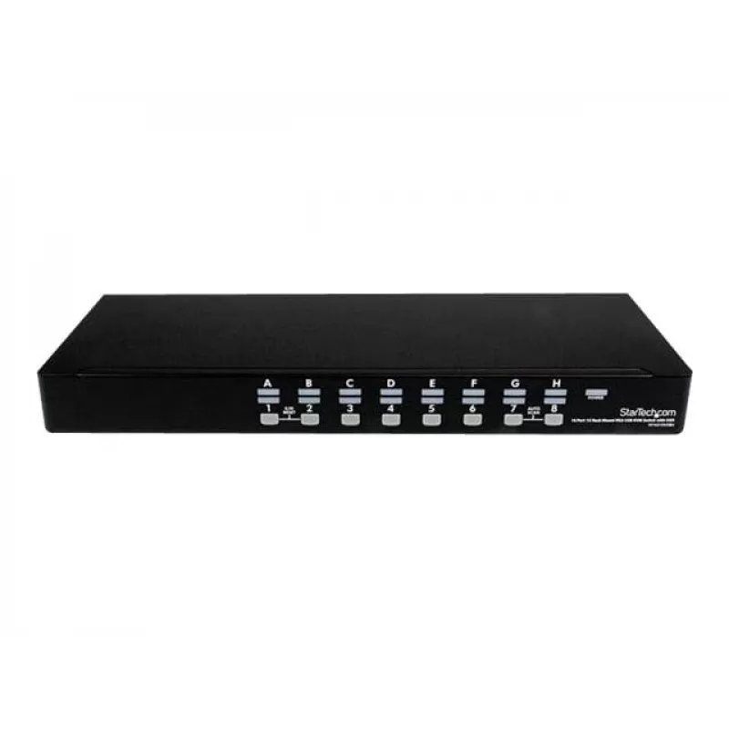 StarTech.com 16 prievadų 1U stovo USB KVM jungiklis su OSD (SV1631DUSBU)