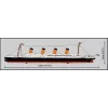 Konstruktorius Cobi R.M.S. Titanic modelio rinkinys, 848 detalės, kolekcinis laivo modelis