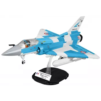 Cobi Mirage 2000-5F lėktuvo modelis iš kaladėlių, Ginkluotųjų pajėgų serija, 495 detalės, mastelis 1:48