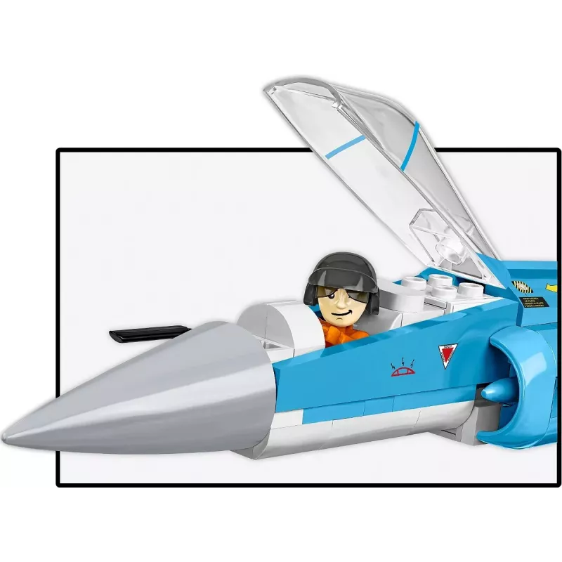 Cobi Mirage 2000-5F lėktuvo modelis iš kaladėlių, Ginkluotųjų pajėgų serija, 495 detalės, mastelis 1:48