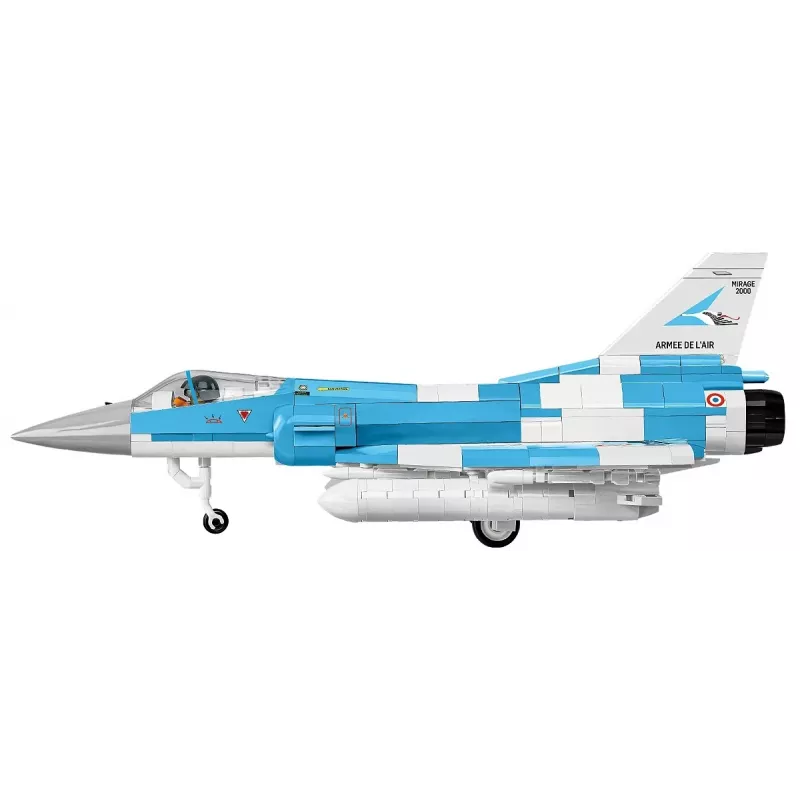 Cobi Mirage 2000-5F lėktuvo modelis iš kaladėlių, Ginkluotųjų pajėgų serija, 495 detalės, mastelis 1:48