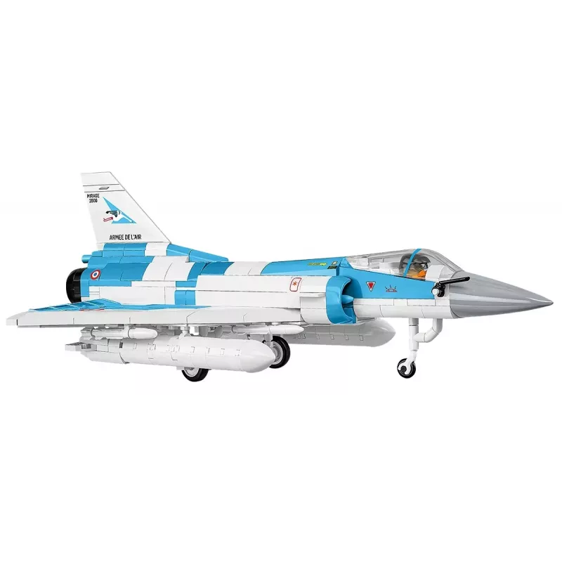 Cobi Mirage 2000-5F lėktuvo modelis iš kaladėlių, Ginkluotųjų pajėgų serija, 495 detalės, mastelis 1:48