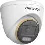 Kupolinė IP vaizdo stebėjimo kamera Hikvision DS-2CE72DF3T-LFS (ColorVu, 2,8 mm, 1920x1080) luboms, vidaus/lauko