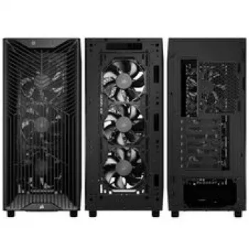 Corsair 3200D RS PC Korpusas, Midi-Tower, ATX, Grūdintas Stiklas - juodas