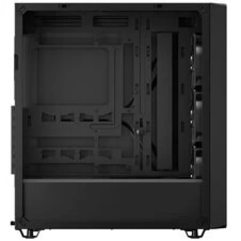 Corsair 3200D RS PC Korpusas, Midi-Tower, ATX, Grūdintas Stiklas - juodas