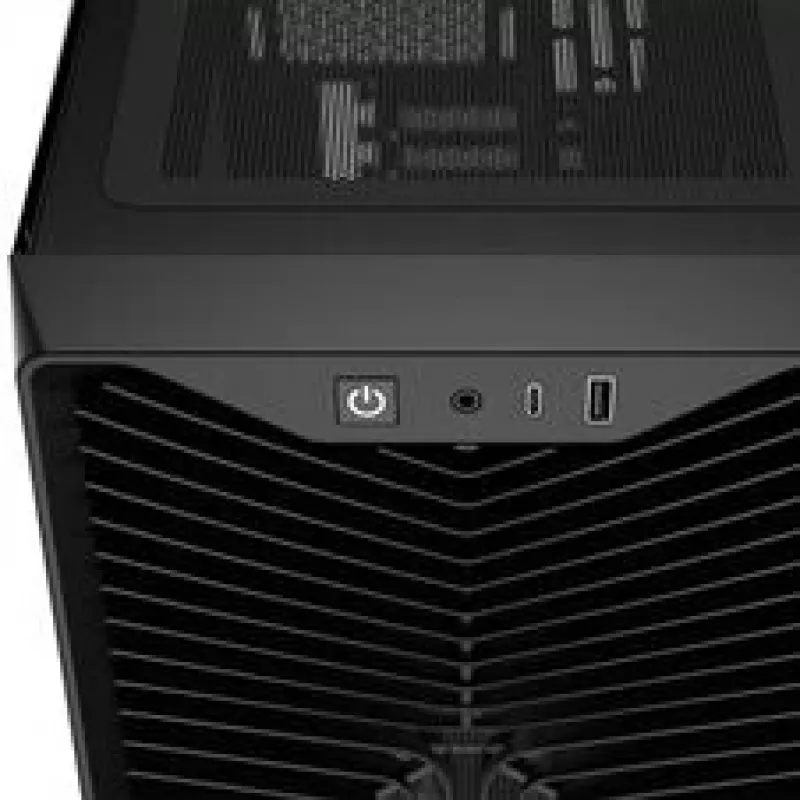 Corsair 3200D RS PC Korpusas, Midi-Tower, ATX, Grūdintas Stiklas - juodas