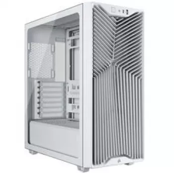Corsair 3200D RS PC korpusas, Midi-Tower, ATX, grūdintas stiklas - baltas