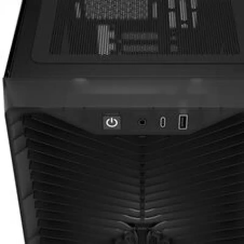 Corsair 3200D RS kompiuterio korpusas, Midi-Tower, ATX, grūdintas stiklas - pilka