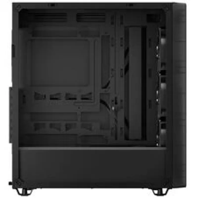 Corsair 3200D RS kompiuterio korpusas, Midi-Tower, ATX, grūdintas stiklas - pilka