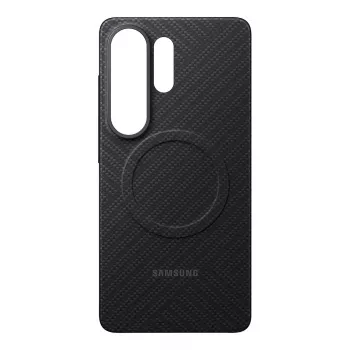 SAMSUNG anglies pluošto magnetinis dėklas Galaxy S26 Ultra juodas (EF-KS948SNEGWW)