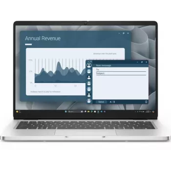 Dell Pro 14 PC14255 AI7-350 16GB 1TB W11P nešiojamas kompiuteris (be adapterio, 1 metų garantija)