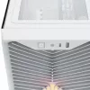 Corsair 3200D RS ARGB korpusas, Midi-Tower, ATX, grūdintas stiklas - Baltas