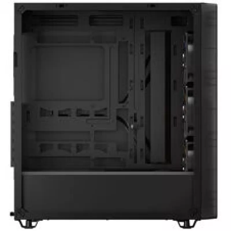 Corsair 3200D RS ARGB korpusas, Midi-Tower, ATX, grūdintas stiklas - Pilka
