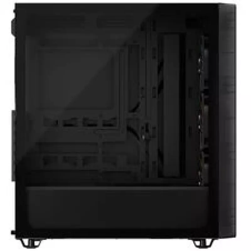 Corsair 3200D RS ARGB korpusas, Midi-Tower, ATX, grūdintas stiklas - Pilka