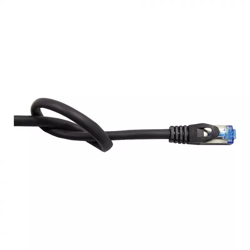 Good Connections Cat.6A pataisos laidas SmartFLEX HF juodas 7,5m