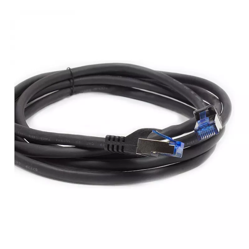 Good Connections Cat.6A pataisos laidas SmartFLEX HF juodas 7,5m
