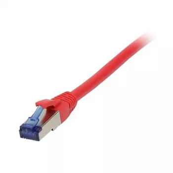 Synergy21 Patch laidas RJ45, CAT6A 500MHz, 1,5 m, raudonas, S-STP (S/FTP), TPE/LSZH (Superflex), AWG26