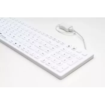 Medicininė klaviatūra GETT CleanType Prime Pro+ Medical German White