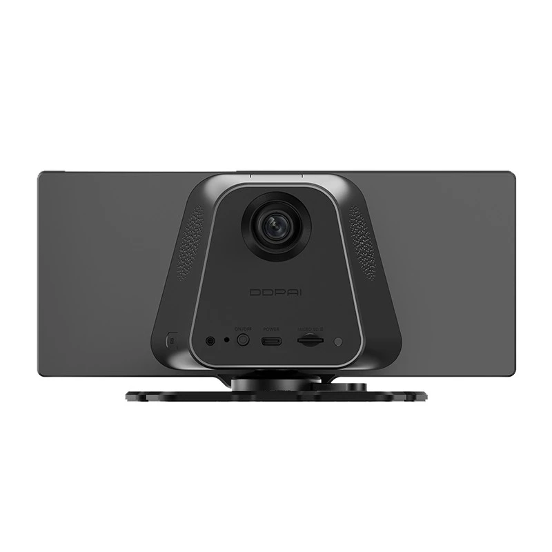 Automobilinis vaizdo registratorius 70mai DDPAI M5S su 8,9 colių lietimui jautriu ekranu, 1440p priekine kamera, Bluetooth 5.0, 5 GHz Wi‑Fi