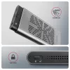 Išorinis korpusas AXAGON EEM2-20GD USB-C 20 Gbps dviems M.2 NVMe SSD su aparatiniu klonavimu