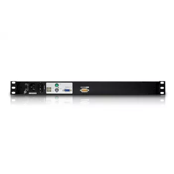 ATEN CL3000N stovo konsolė 48,3 cm (19 colių) 1280 x 1024 pikseliai Aliuminis Juoda 1U