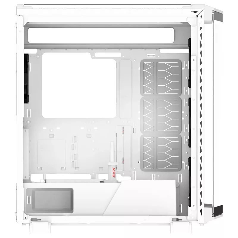 XPG BATTLECRUISER II ST Mid-Tower White korpusas