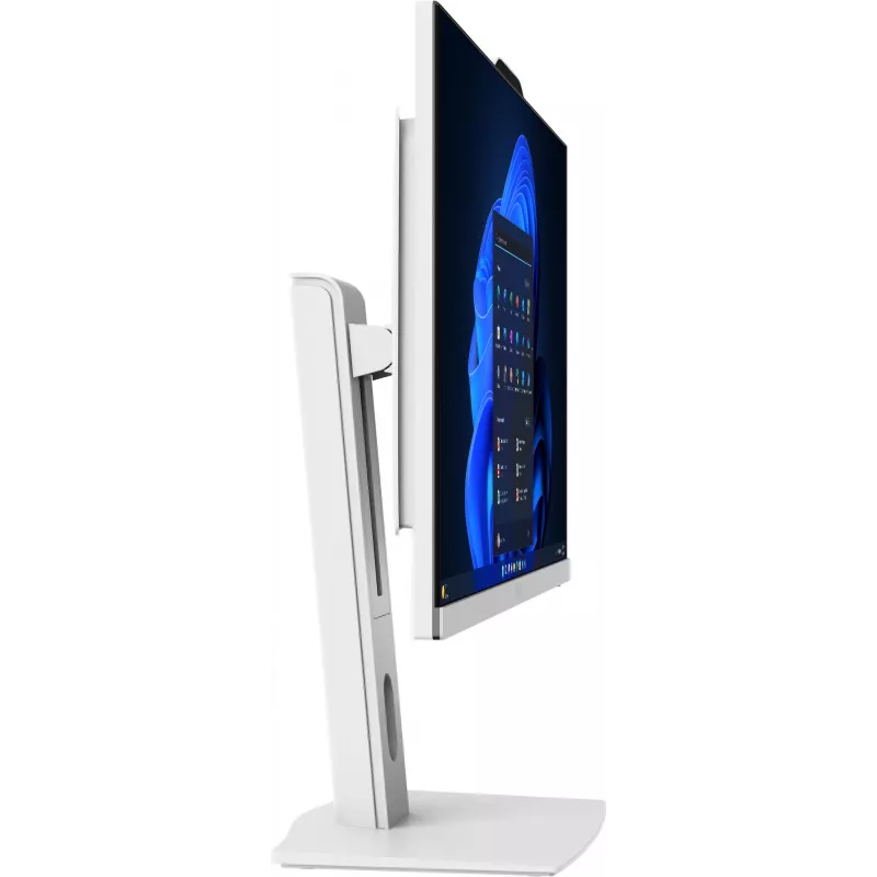 Viskas viename kompiuteris MSI Pro AP242P 14M-691EU — 23,8 colio FHD IPS, Intel Core i5-14400, 16 GB DDR5, 512 GB SSD, Windows 11 Pro, Wi‑Fi 6E, Baltas