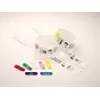 Zebra QuickClip apyrankės raudoni segtukai 275 vnt.