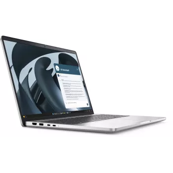 DELL Pro 16 Plus PB16255 Copilot+ PC AMD Ryzen™ AI 7 350 nešiojamas kompiuteris 40,6 cm (16 colių) Full HD+ 32 GB LPDDR5x-SDRAM 512 GB SSD Wi-Fi 7 (802.11be) Windows 11 Pro Platinum, sidabrinis
