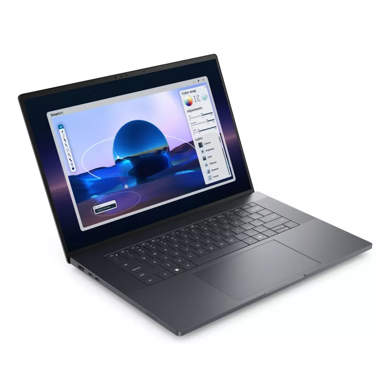 DELL Pro Max 16 Premium MA16250 – Intel Core Ultra 7 265H, 40,6 cm (16 inch) Full HD+, 32 GB LPDDR5x, 1 TB SSD, NVIDIA RTX PRO 1000, Wi-Fi 7, Windows 11 Pro, juoda
