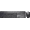 DELL Pro 7 Slim KM726 belaidė klaviatūra su pele, RF Wireless + Bluetooth, QWERTZ, juoda