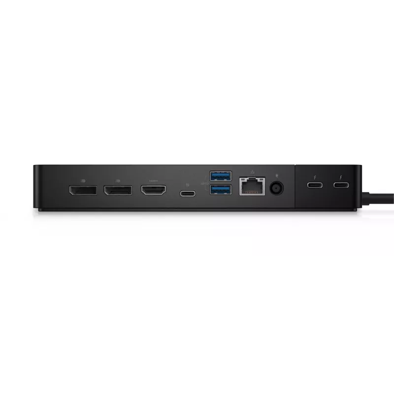 DELL Thunderbolt™ Dock – WD22TB4, dokų stotelė, Thunderbolt, 10/100/1000 Mbit/s, juoda, 5120 x 2880 pikselių, DC