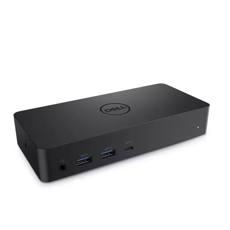 DELL D6000 belaidis USB 3.2 Gen 1 (3.1 Gen 1) Type-C dokas juodas