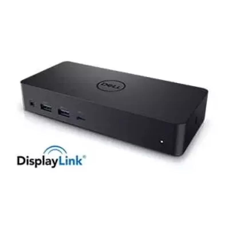 DELL D6000 belaidis USB 3.2 Gen 1 (3.1 Gen 1) Type-C dokas juodas