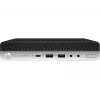 HP EliteDesk 800 G5 Atnaujintas Intel® Core™ i5 i5-9500 8 GB DDR4-SDRAM 256 GB SSD Windows 11 Pro Mini PC Juoda, Sidabrinė