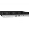 HP EliteDesk 800 G5 Atnaujintas Intel® Core™ i5 i5-9500 8 GB DDR4-SDRAM 256 GB SSD Windows 11 Pro Mini PC Juoda, Sidabrinė