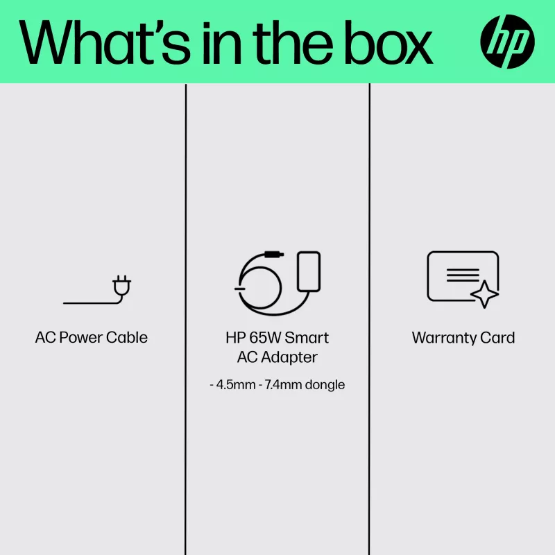 HP 65W Smart kintamosios srovės adapteris
