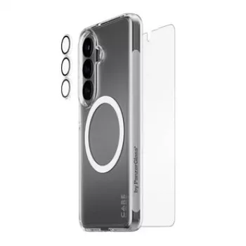 PanzerGlass CARE 3-in-1 apsauginis stiklas Samsung Galaxy S (2026)
