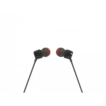 JBL Tune 110 BLACK – ausinės su laidu, 20–20000 Hz, muzikai, juodos