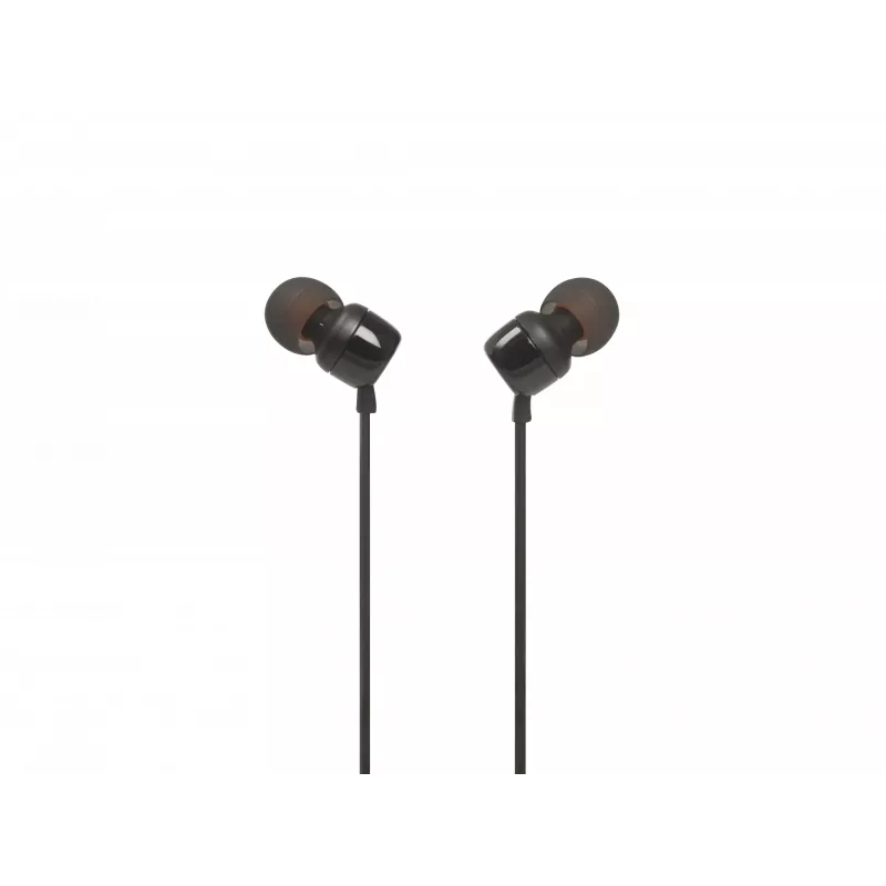 JBL Tune 110 BLACK – ausinės su laidu, 20–20000 Hz, muzikai, juodos