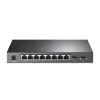 TP-Link JetStream 8 prievadų Gigabit Smart PoE+ jungiklis su 2 SFP lizdais