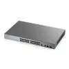 Zyxel GS1350-26HP-EU0101F tinklo jungiklis valdomas L2 Gigabit Ethernet (10/100/1000) Power over Ethernet (PoE) pilkas