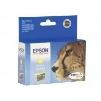 Epson Cheetah Singlepack Geltona T0714 DURABrite Ultra kasetė