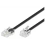 Microconnect MPK451S telefono laidas 1 m Juodas